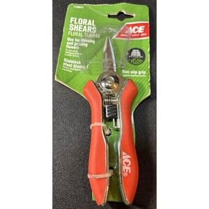 NEW in Package ACE FLORAL SHEARS For Thinning & Pruning Flowers: Stainless Steel